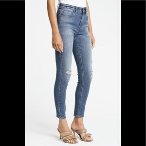 Pistola Distressed High Waist Skinny Jeans